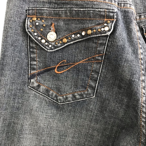 Chico’s Platinum cropped jeans 30”-31”waist Chico size 1 - Picture 2 of 5